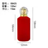 Procesamiento Personalizado de Botellas de Perfume con Terciopelo, Botella Pequeña de Vidrio de 100ml para Sub-embotellado de Perfume, Botella Vacía, Fabricante de Botellas con Atomizador, Tapa