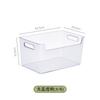 Caja de Almacenamiento Transparente de PET de Gran Capacidad, Apilable, con Asas Dobles, para Snacks, Ropa Interior, con Tapa, Caja de Almacenamiento Clasificatoria