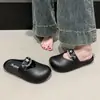 Versátiles Chanclas Casuales de Playa con Sensación de Caminar sobre las Nubes, Pantuflas de Punta Cerrada, Nueva Moda Verano 2025 con Estampado de Estrellas, Suela Gruesa, Alargadoras, Calzado de Exterior