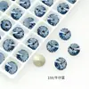 Dongzhou Crystal Broca Satélite de 10.7 mm Cristal Artificial de Alta Calidad Broca Redonda de Vidrio Accesorios para Joyería Broca para Uñas Arte de Uñas Venta al por Mayor