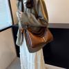 2026 Nova Moda Bolsa Feminina Outono e Inverno Retro para o Trabalho Grande Capacidade Bolsa Bolinho Fashion Versátil Ombro Transversal