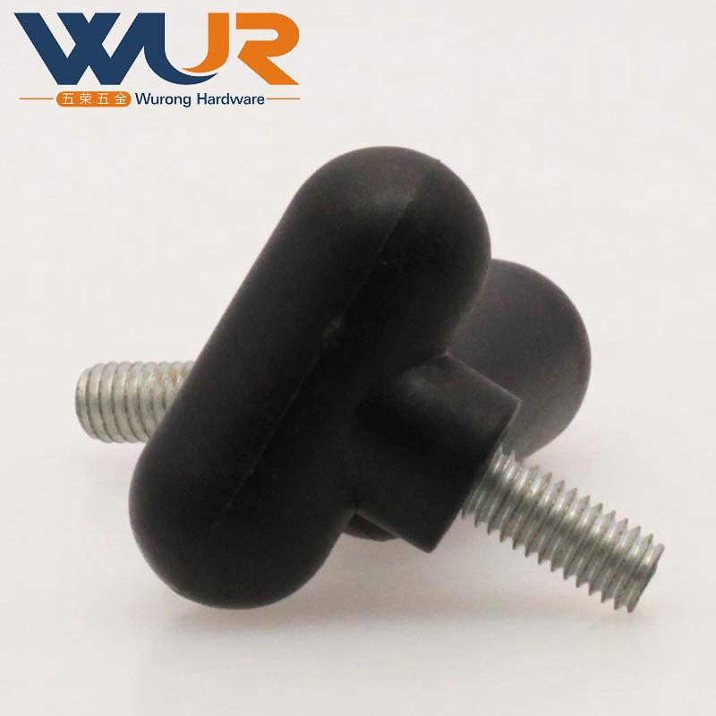 A35#一字T型胶头螺丝 4