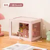 Vitrina Transparente para Figuras, Almacenamiento de Cajas Sorpresa para el Hogar, Vitrina de Anime, Soporte de Exhibición Decorativo