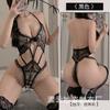 Lencería sexy nueva bata de batalla sexy uniforme tentación entrepierna abierta encaje mono pijama traje de pasión 8002