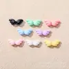 Mini Alas Multicolores Accesorios Gruesos Pegamento en Crema Zapatos con Agujeros DIY Manicura Uñas Portátiles Funda de Teléfono Cuerda para el Cabello Pasador Lote