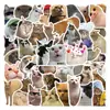 Colección Pegatinas de Gato Lindas Mascotas Adorables Emojis Divertidos Fundas para Teléfono de Gatito Botella de Agua Decoraciones Impermeables Mayoreo