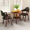 Mesa de chá e cadeiras para varanda, mesa e cadeiras simples para sala de jantar em casa, mesa redonda pequena de camada dupla, conjunto de mesa e cadeiras de lazer para loja de milk tea, mesa e cadeiras para reunião