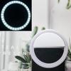 Luz de Preenchimento para Celular Redonda Universal Flash Selfie Transmissão ao Vivo Luz de Preenchimento Carregamento USB Celular Luz de Preenchimento de Beleza