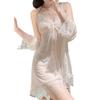 Conjunto Personalizado de Lingerie Sexy Feminina com Renda e Meia-calça Sexy, Camisola Sexy Transparente, Pura Sedução, Pijama Sexy para Casa