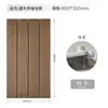 Piso de compuesto de plástico y madera Ruopu, piso para plaza exterior para balcón y patio, autoinstalación DIY, no necesita vigas, piso de madera impermeable