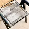 Cojín vintage de estilo francés de lujo ligero, adecuado para sillas de comedor, asientos de coche y sillas de oficina; cojín antideslizante para asiento de silla y banco, para todas las estaciones, de algodón y madera
