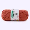 4 fios de fio de algodão puro para bebê tecidos à mão DIY material para cachecol chapéu suéter bolsa de fio de bebê atacado no local