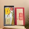 Caja de Regalo de Paz y Alegría al por Mayor, Cordón para Teléfono Tesoro de Oro Puro 999, Colgante para Bolso Llavero de Oro, Regalo de Recuerdo
