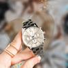 Japón Amazon Explosiones Falso Tres Ojos 2024 Reloj de Estudiante Esfera Grande Cuarzo Reloj de Mujer Moda Reloj de Mujer