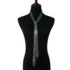 Collar Largo Danza Sapper Pedrería Corbata Cadena para Suéter de Mujer Estilo Coreano Moda Combinable Trendy Colgante Decoración Personalidad de Mujer