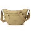 Calça com Bolsos Coloridos de Abas Múltiplas Bolsa Dumpling Impermeável Grande Capacidade Bolsa de Ombro Masculina e Feminina Nova Bolsa Transversal para Exterior