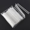 Material PP Straw Polygonal para Líquido Oral Plástico Descartável Transparente Extra Pequeno Embalado Individualmente Atacado Chá de Leite