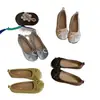 Zapatos de hada estilo francés, nuevo modelo verano 2026, con lazo, poco profundos, versátiles, planos, retro, sin cordones