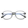 2024 Montura de Gafas Roja de Internet para Hombres y Mujeres Montura Cuadrada para Cara Redonda Gafas Reparadoras de Rostro Arte Decorativo Gafas Planas Al por Mayor