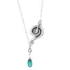 Joyería Creativa Transfronteriza Europea y Americana Serie de Collar de Reloj de Arena y Aretes de Venta Caliente Transfronteriza Cadena para Suéter