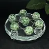 Placa de matriz de siete estrellas de bola de cristal de piedra natural transfronteriza adornos de feng shui logo de mineral de piedra original pulido adornos para el hogar sala de estar porche