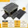 Caja de almacenamiento para camping al aire libre con puerta lateral, caja de camping plegable, caja de almacenamiento para maletero de coche, caja de almacenamiento de plástico