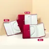 Cajas de Joyería de Terciopelo de Fábrica, Cajas de Joyería de Terciopelo, Cajas para Collares de Perlas, Cajas de Regalo de Empaque de Joyería Personalizado al por Mayor