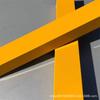 Tubos Cuadrados de Aluminio con Impresión por Transferencia de Madera, Tubos Cuadrados Cóncavo-Convexos de Fabricantes con Especificaciones Completas, Tubos Cuadrados de Aluminio para Fachadas de Muros Cortina Exteriores, Proyectos de Decoración Industrial