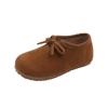 2025 Novos Sapatos de Outono para Meninas Laço de Menininha Estilo Pequeno Fragrante Sapatos Infantis Sapatos Retro Boken Sapatos de Couro para Meninas