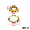 20-40mm grande ilhó fivela bolsa roupas decoração tenda cinto buraco de ar oco rebite anel de metal caseado