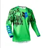 Uniforme de Baloncesto Traje de Descenso Zorro Traje de Ciclismo Top de Manga Larga Traje de Motocicleta Todoterreno de Verano para Hombre Camiseta