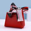 Librito Rojo caja de dulces de cuero creativo europeo de alta calidad estilo INS bolsa de dulces portátil para boda en stock al por mayor