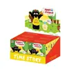 Nueva Lindo Mapache Leñador Caja Sorpresa Juguete de Figura Creativo de Moda Adorno de Escritorio Regalo Navideño Decoración del Hogar