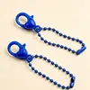 Cierre de Langosta de Plástico Colorido con Cadena de Cuentas Pintadas Accesorios para Joyería DIY Materiales para Colgantes de Arte con Cuentas Hechos a Mano Juguete de Dibujos Animados