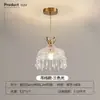 Luzes de corredor luzes de corredor luzes pendentes de cristal de luxo simples iluminação de hall de entrada vidro simples moderno iluminação de closet varanda