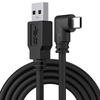 Auriculares VR Oculus Quest 2 Cable de Enlace Cable de Conexión VR Streaming Cable para Juegos Móviles Tipo C en Ángulo Cable para Teléfono Tipo C