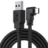 Cable de Datos para Computadora de Juego Vr Cable de Enlace Oculusquest Transmisión de Alta Velocidad Cable Codo para Juego Móvil Vr USB