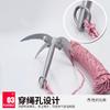 Cuchillo para Hierba Acuática de Pesca Acero Forjado Plegable Cuchillo de Ancla Segadora Segadora Hoz Red de Pesca Red de Arrastre Posición Fija Equipo de Pesca