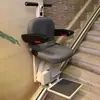 Cadeira Elevatória Curva para Subir Escadas em Corredores Internos, Auxílio Elétrico para Subir Escadas para Idosos em Vilas
