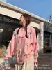 Suéter Estilo Perezoso con Corbata de Moño para Mujer 2025 Nuevo Otoño e Invierno Ropa Exterior Holgada Dulce Reductor de Edad Top de Punto