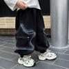 Conjunto de Moletom de Veludo de Três Peças para Meninos Outono e Inverno Estilo Coreano Terno Esportivo Tendência de Inverno para Crianças Roupas da Moda para Bebês