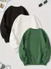 Sudaderas de Tres Piezas de Colores Mixtos, Manga Larga Casual