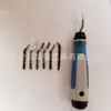 Huajian Cortador de Bordes Molde Raspador para Desbarbar Cortador Manual de Bordes Ng1007 Mango de Goma Combinación