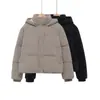 Novedades Invierno 2025 Moda Callejera Casual con Capucha de Algodón para Mujer Europea y Americana W027 1165