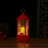 Decorações de Festival da Primavera, Luz Noturna Luminosa do Deus da Riqueza Estilo Deus da Riqueza, Luz de Vela Luminosa Preenchida com Água, Ornamentos de Lâmpada de Vento Luz Noturna