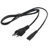 Cabo de Alimentação Brasileiro de Três Pinos com Conector Oito 1.5m Cabo Adaptador Padrão Brasileiro Cabo do Plugue da Unidade Principal da Panela de Arroz