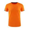 Camiseta de secagem rápida para pais e filhos com logotipo personalizado estampado, manga curta, roupas para trabalho em grupo, roupas personalizadas, camisa da cultura corporativa