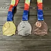 Medalla de Oro, Medalla de Plata, Medalla de Bronce, Medalla de Premio con Lanyard, Medalla de Maratón, Medalla Metálica Personalizada