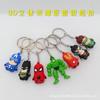 Vengadores Capitán América Hulk Superman Iron Man Llavero de Silicona de Dibujos Animados Regalo