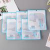 Bolsa de embalaje para mascarilla de protección solar, bolsa de embalaje autosellada de seda helada 5D para mascarilla, bolsa de sellado de tres lados, bolsa de embalaje universal para ropa interior